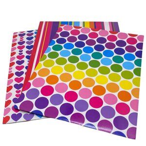 Lisa Frank Queen of Color NOS 2 pocket School Folders Portfolio